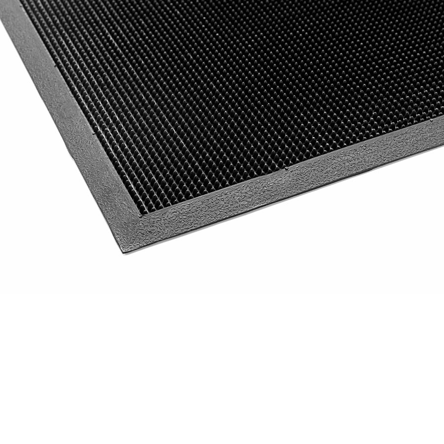 Fingertip Måtte sort 0,9x1,8 m.