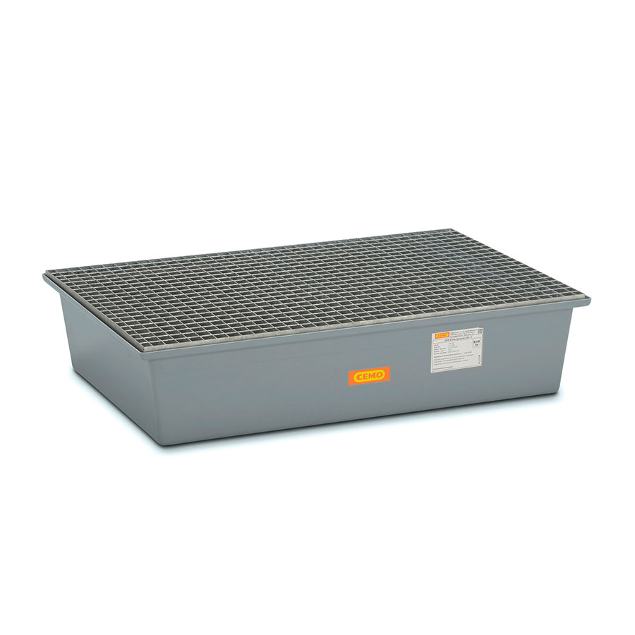 Opsamlingskar GRP 220-2 med stålrist