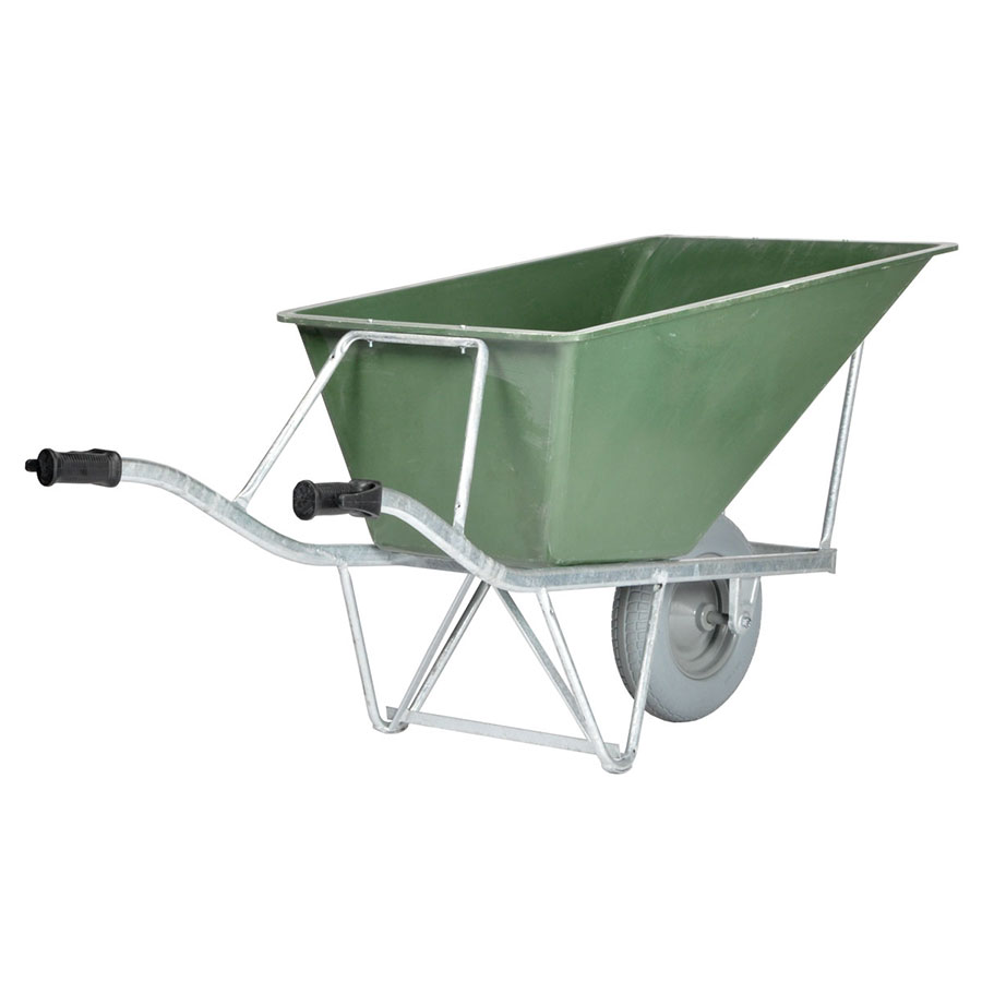Trillebør Grøn Polyester Tray Kap 160L, Punkterfri