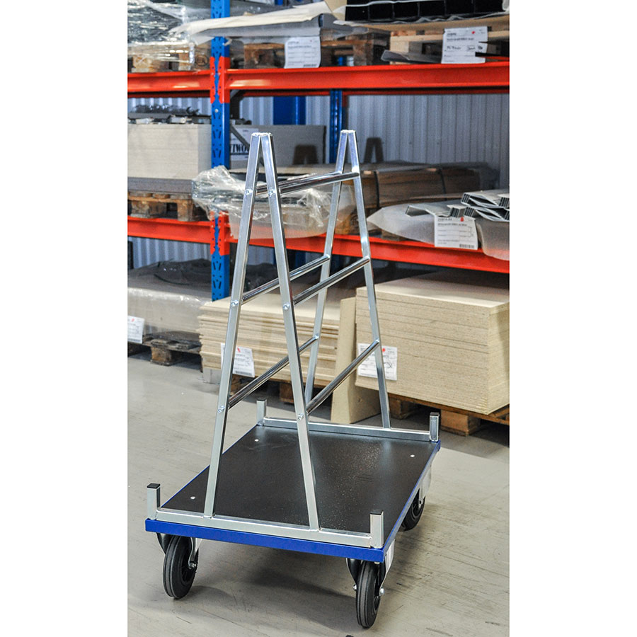 Gipsplade grenreol vogn 500 kg.