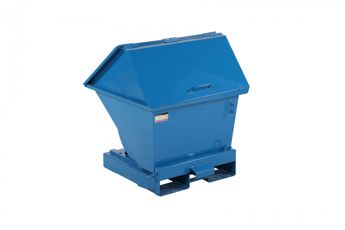 Tipcontainer lukket 200 L