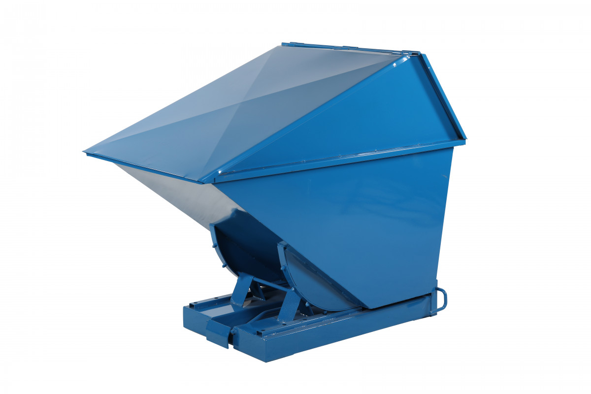 Tipcontainer lukket 750 L