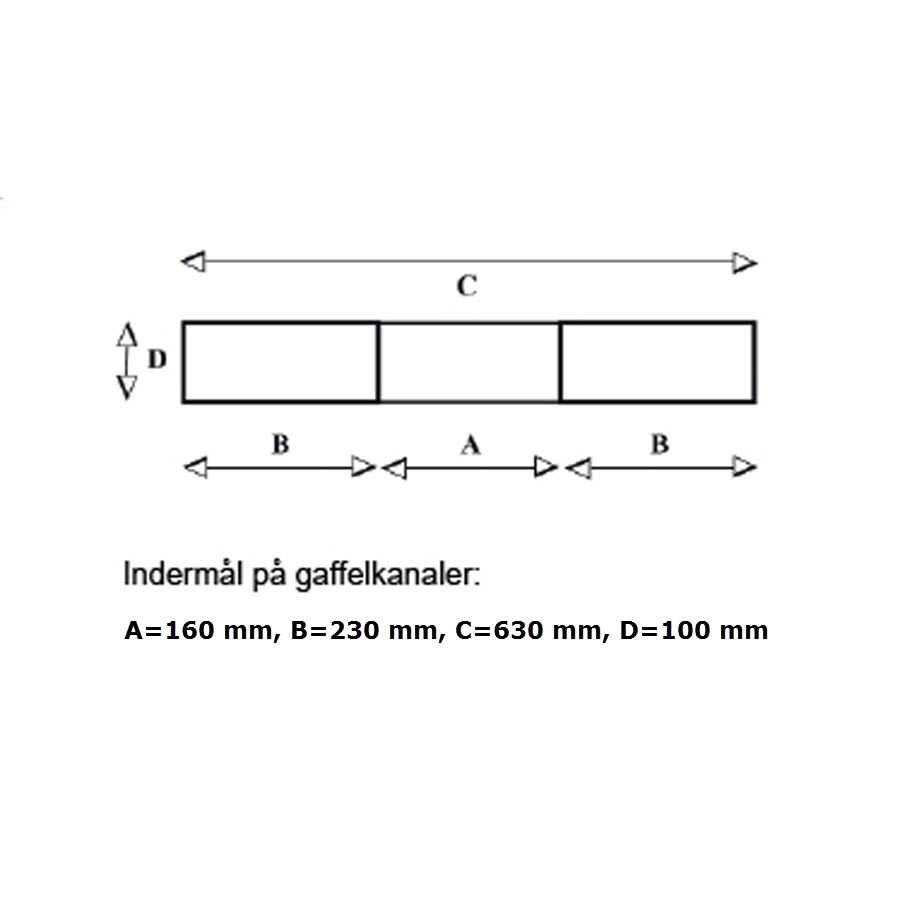 Vippecontainer "Automatic", 600 Liter åben. Blå Vippecontainer "Automatic", 600 Liter åben. Blå