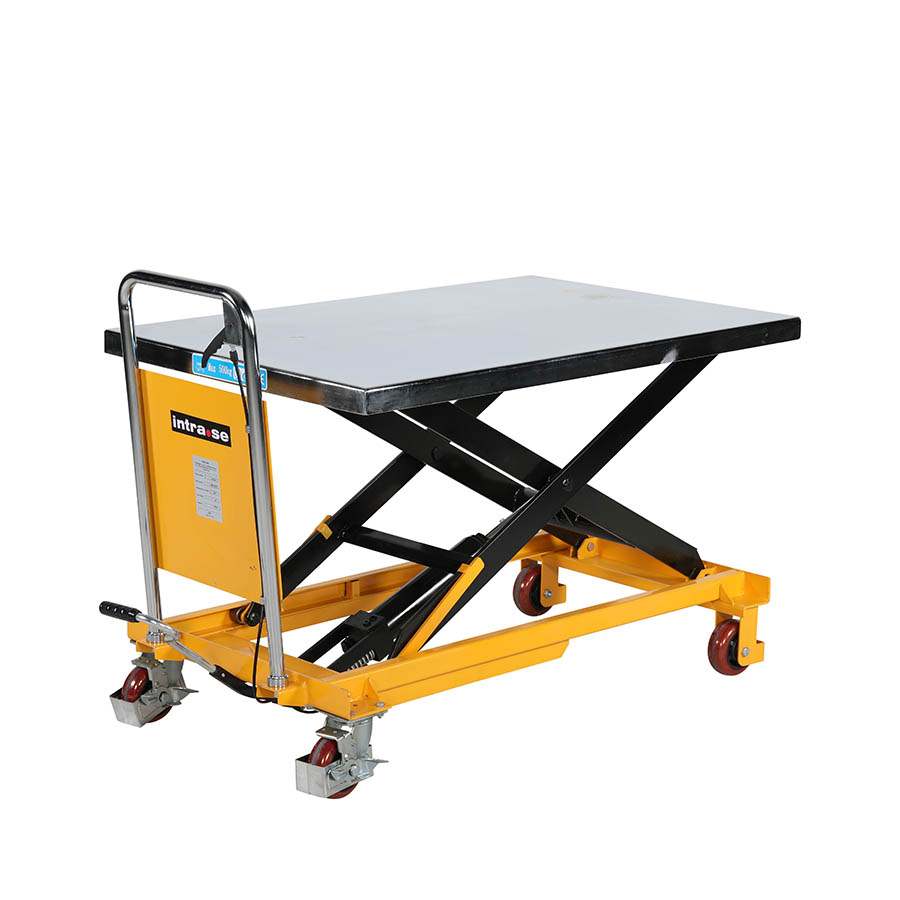 Løftebordsvogn 500 kg, 1200 x 800 mm