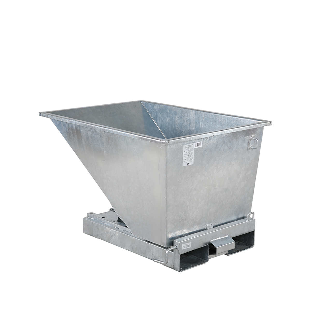 TIPPO Tip Container Åben i Galvaniseret Stål – 300 l