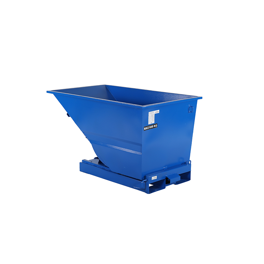 Vippecontainer "Automatic" 600 Liter - 600kg Light