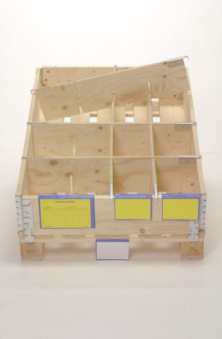 Pallerumsopdeler PE1 1154x190x12mm.