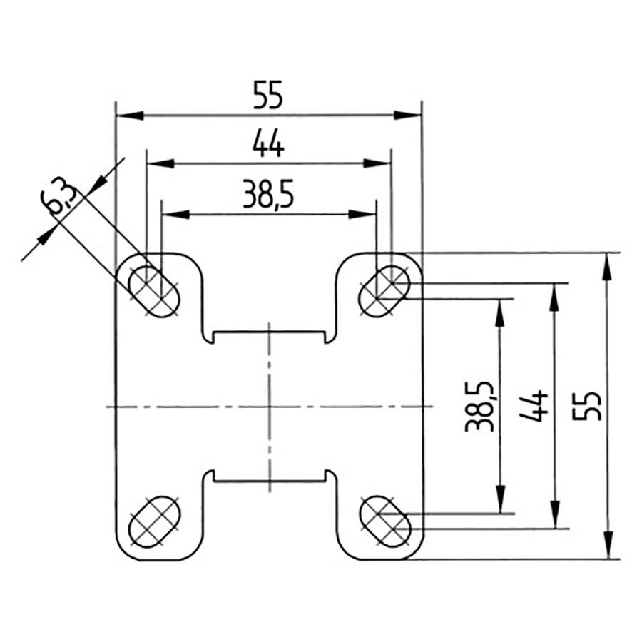 TENTE hjul 2478 PJI 050 P41