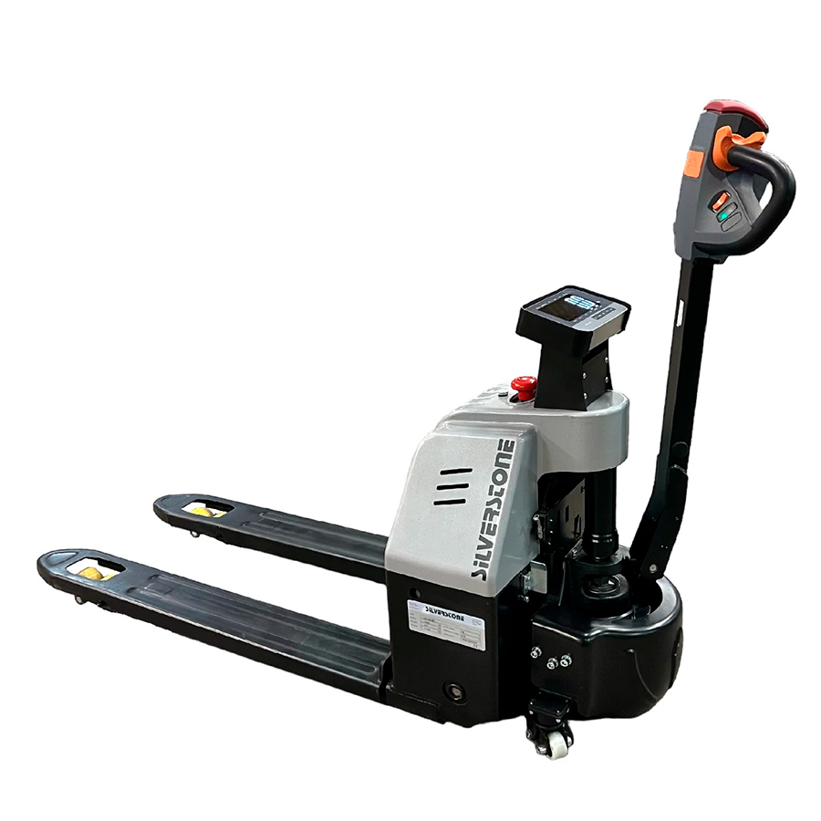 El-palleløfter m. vægt 1500 kg.