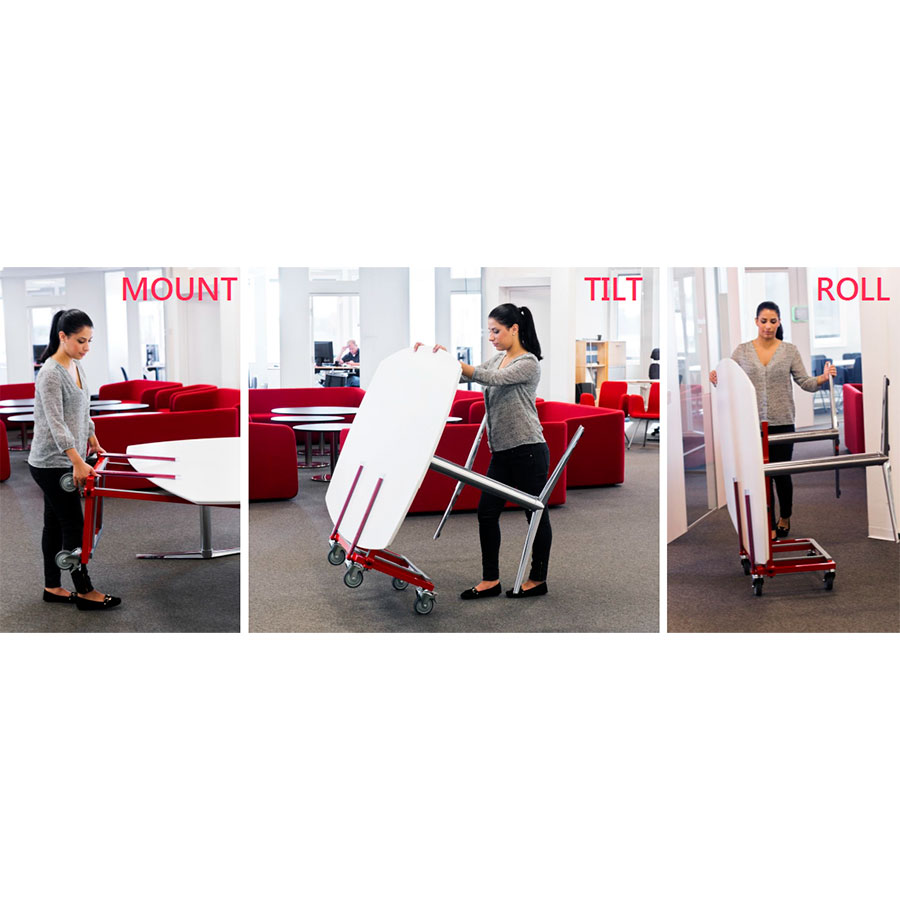 Multi Trolley møbelhund justerbar 250kg