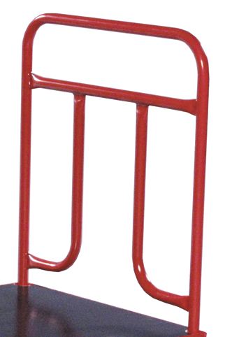 Håndtagsbøjle til KM731 vogne rød bredde 600 mm.