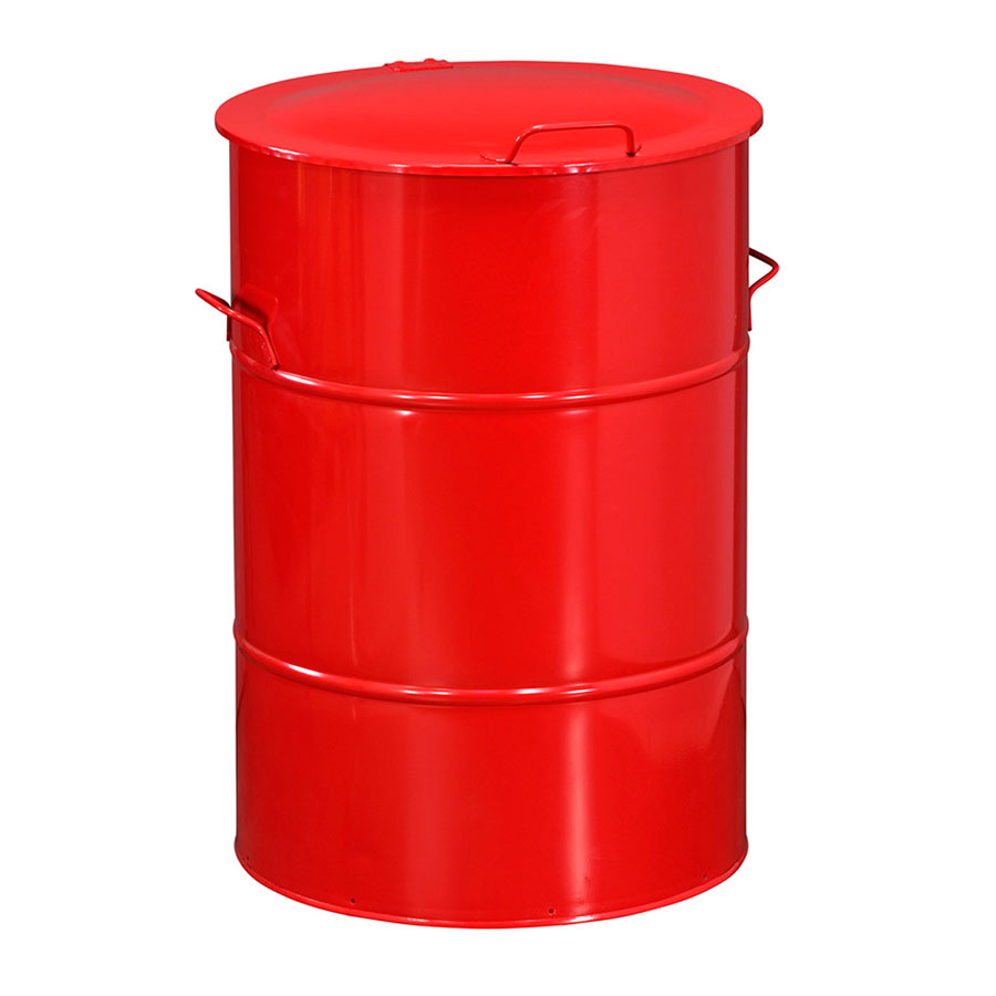 Affaldsbeholder 160 L rød
