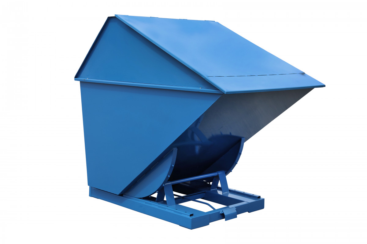 Tipcontainer lukket 2200 L