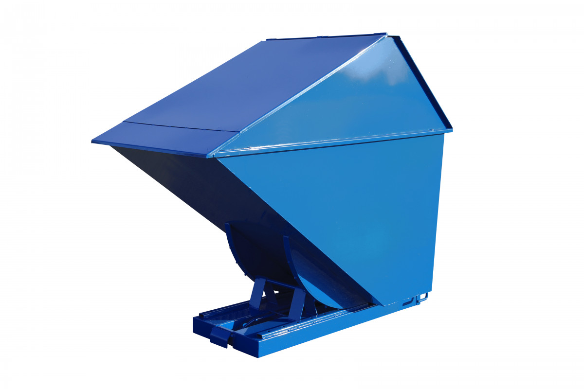 Tipcontainer lukket 1700 L.