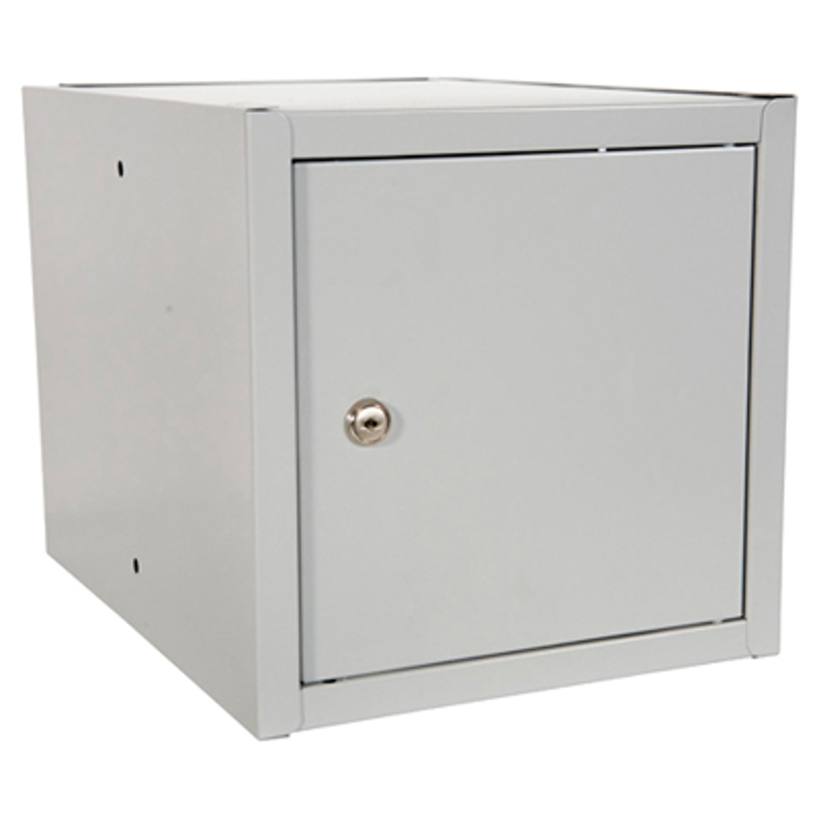 Miniskab, 275x275x355 mm. Lysegrå Miniskab, 275x275x355 mm. Lysegrå