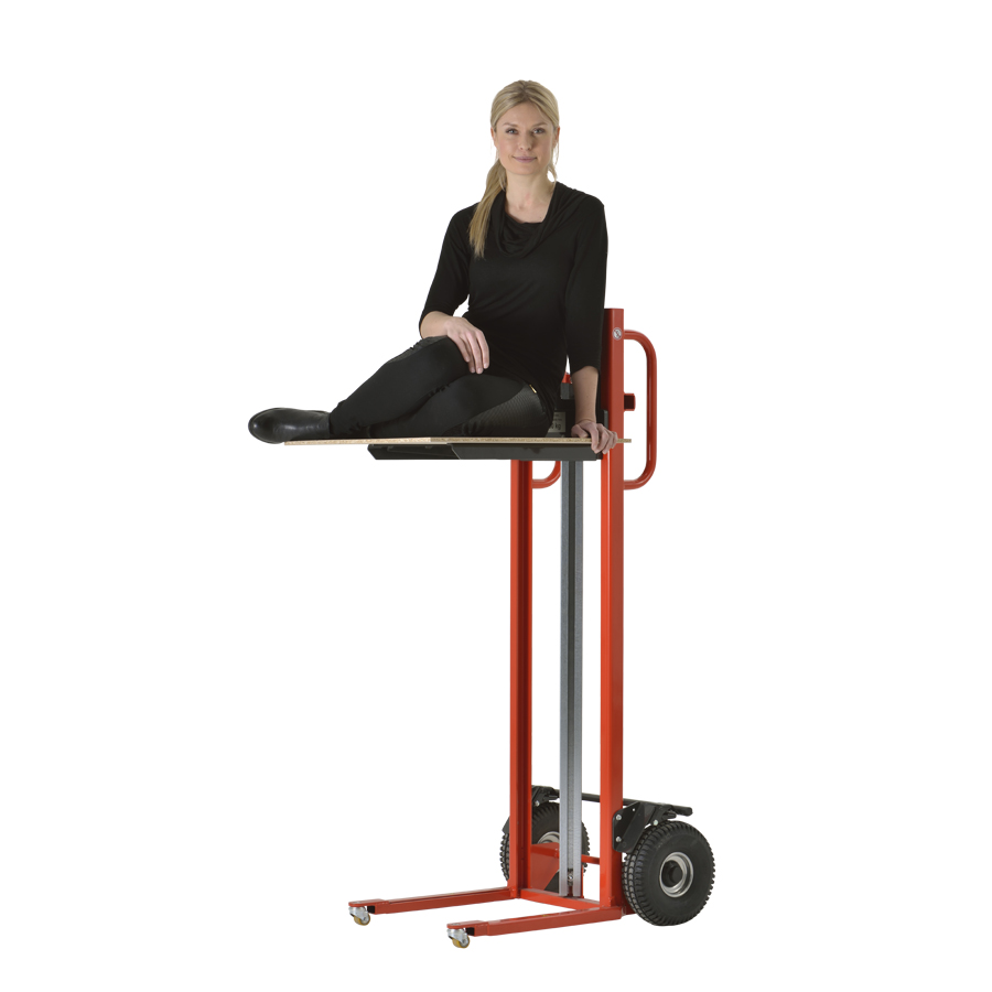 Sækkevogn med hejs og platform 250 kg