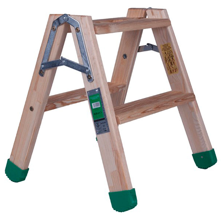 Arbejdsbuk i træ 2x2 trin