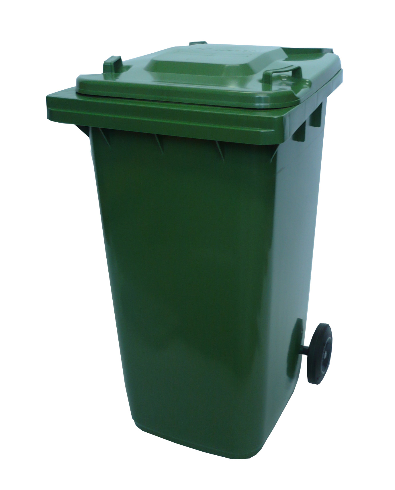 Affaldsbeholder i plast 240 L. Grøn Affaldsbeholder i plast 240 L. Grøn