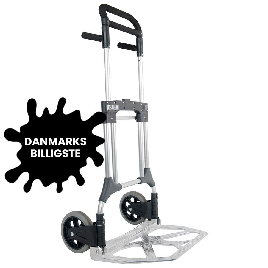 Sammenklappelig sækkevogn 200 kg.