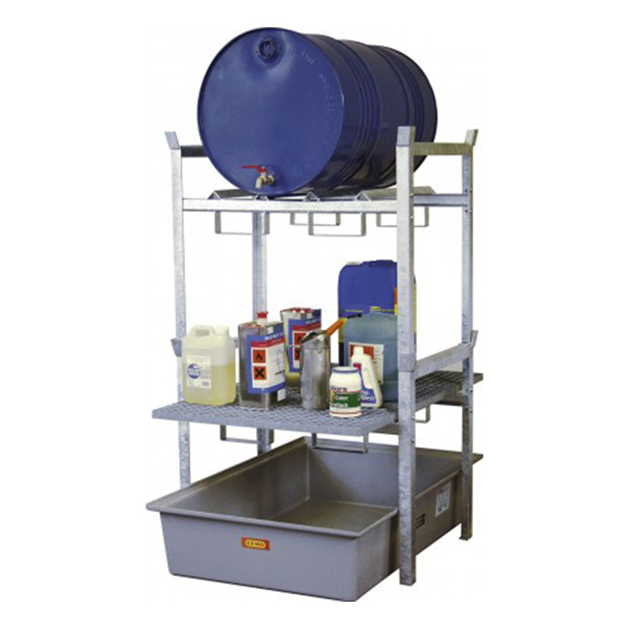 Miljøreol type 400 inkl. GRP kar 220-2 - model 3