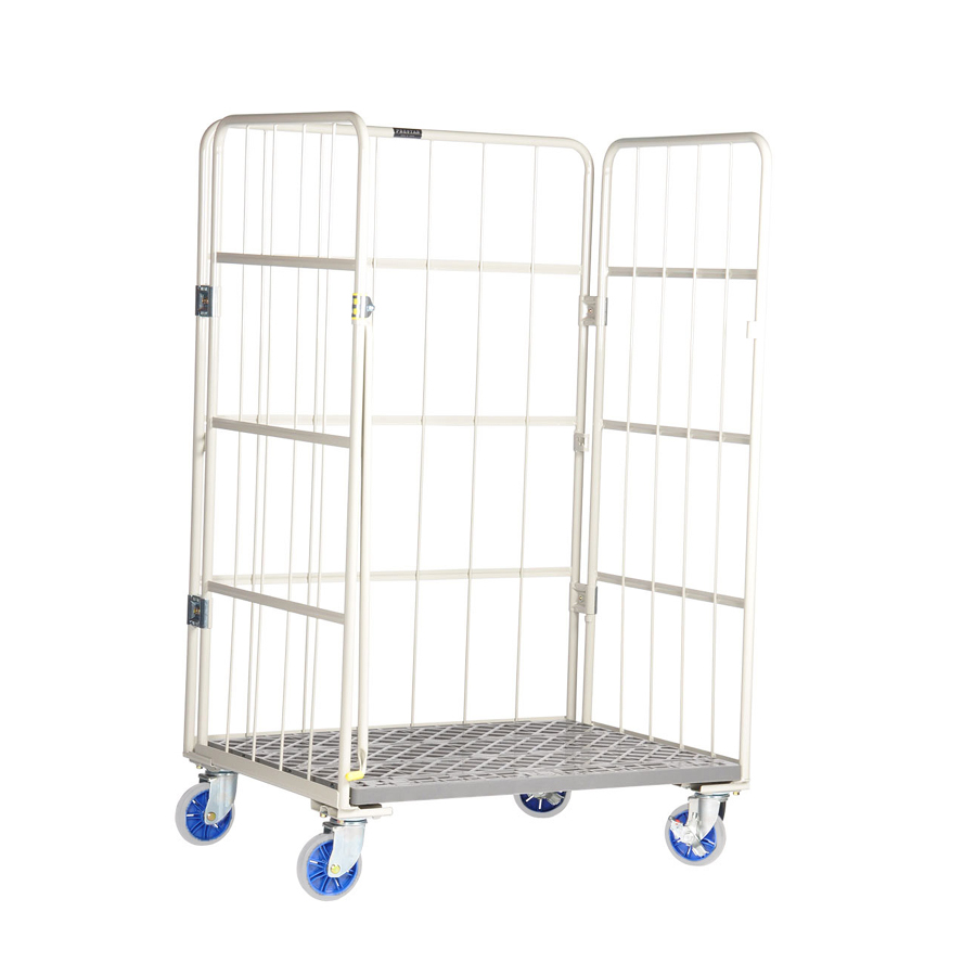 Prestar rullecontainer, 110x80x170 cm, Plastik