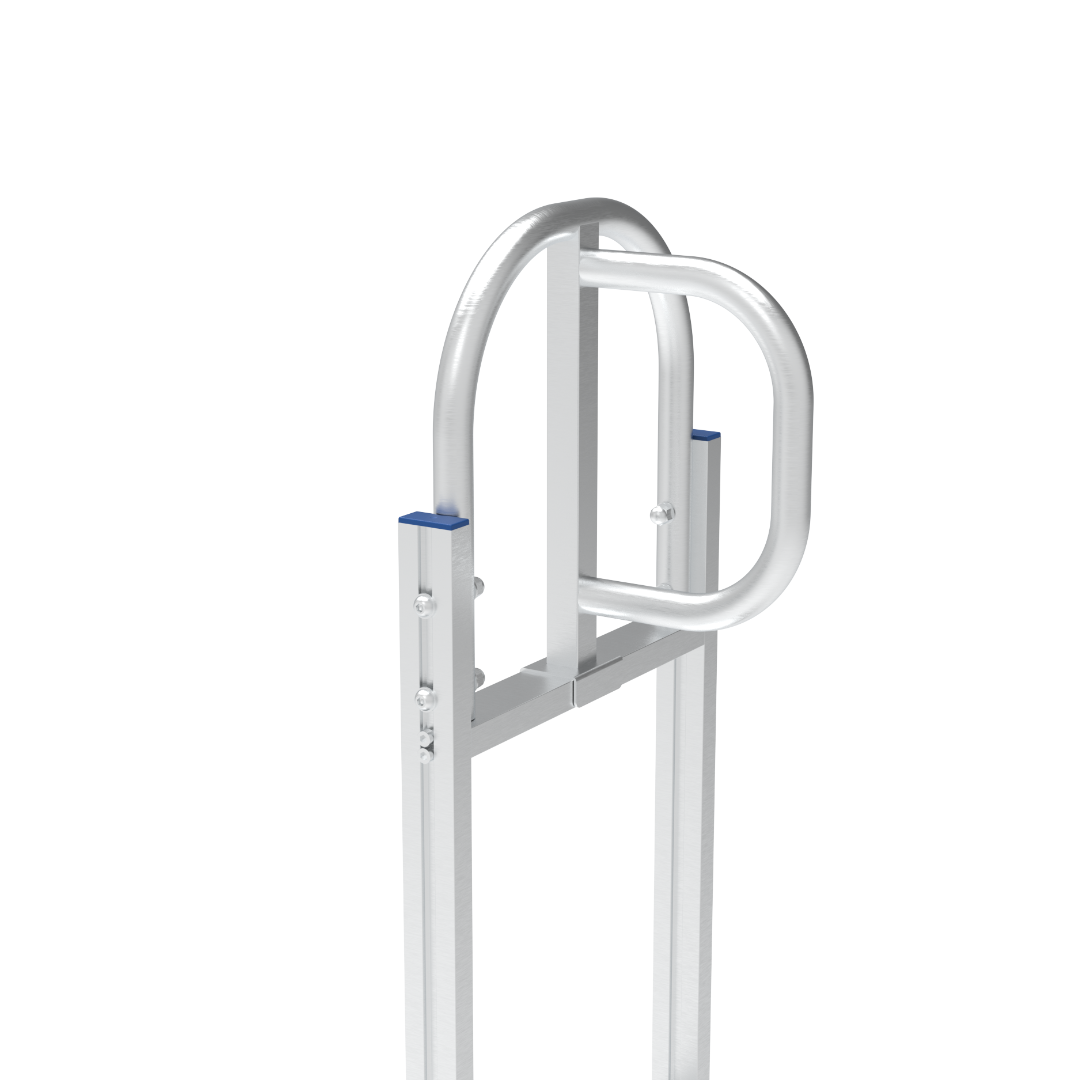 Aluminium sækkevogn - 200KG