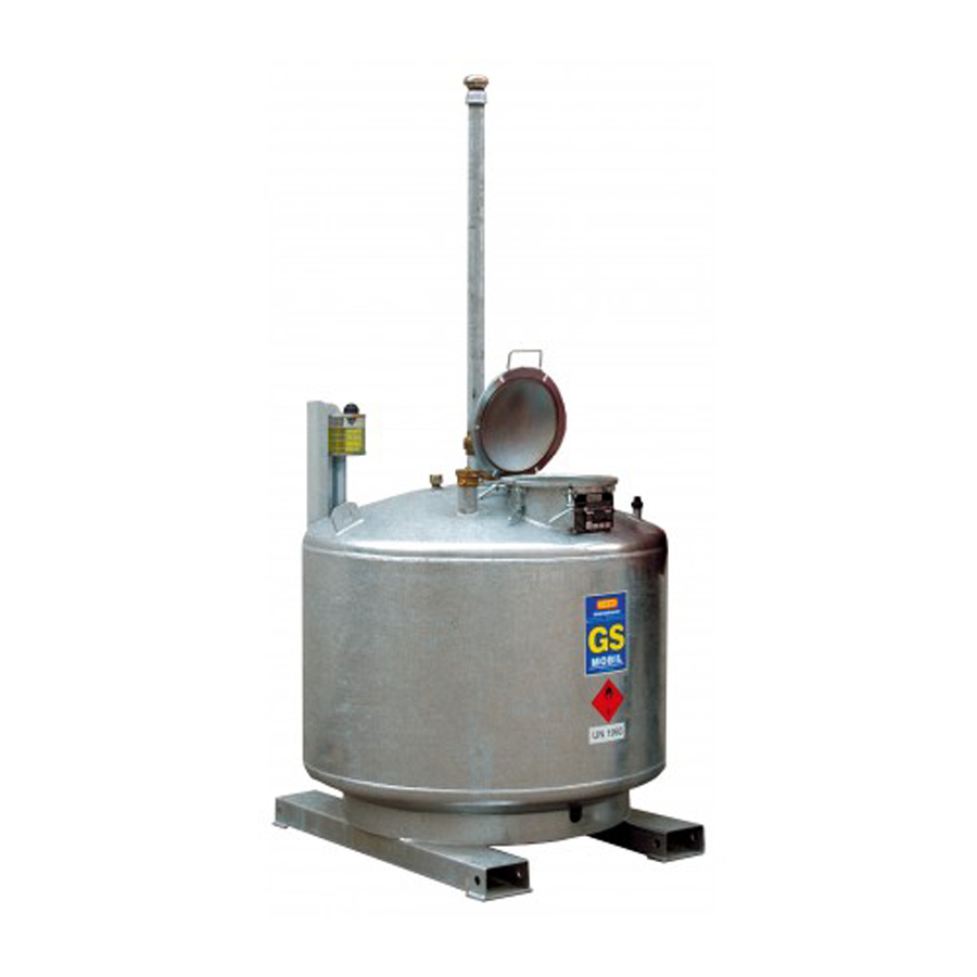 Opsamling og transport beholder farlig væsker 980L