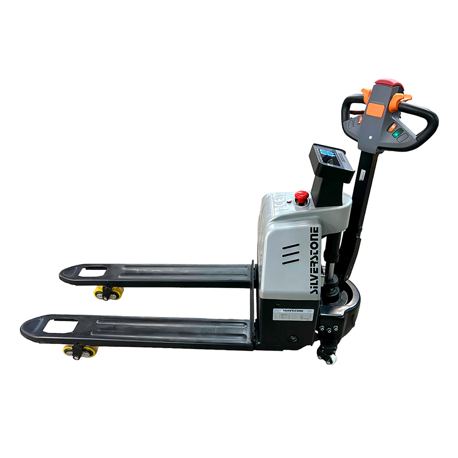 El-palleløfter m. vægt 1500 kg.