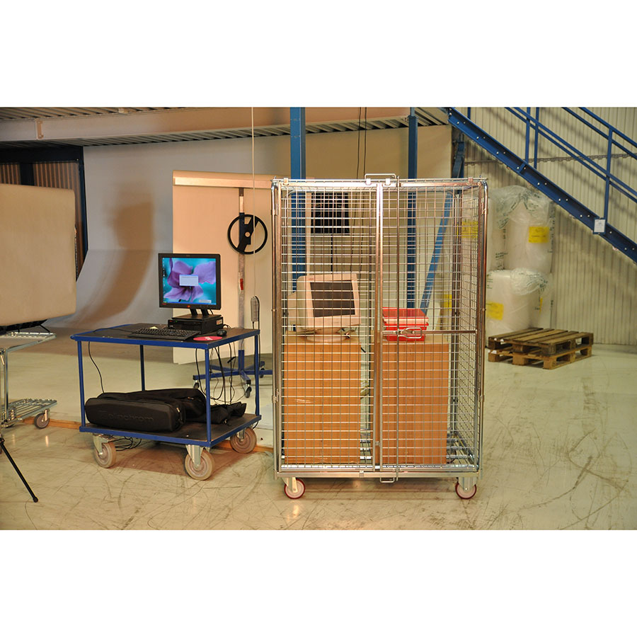 Sikkerhedsbur med 4 sider stor model
