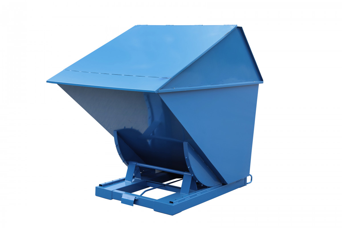 Tipcontainer lukket 2200 L