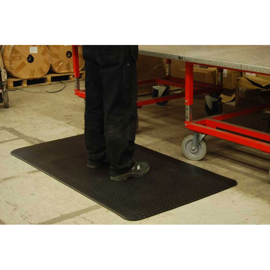 Senso Durk måtte bxl: 0,9m x 3m sort