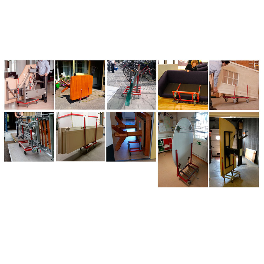Multi Trolley møbelhund justerbar 250kg