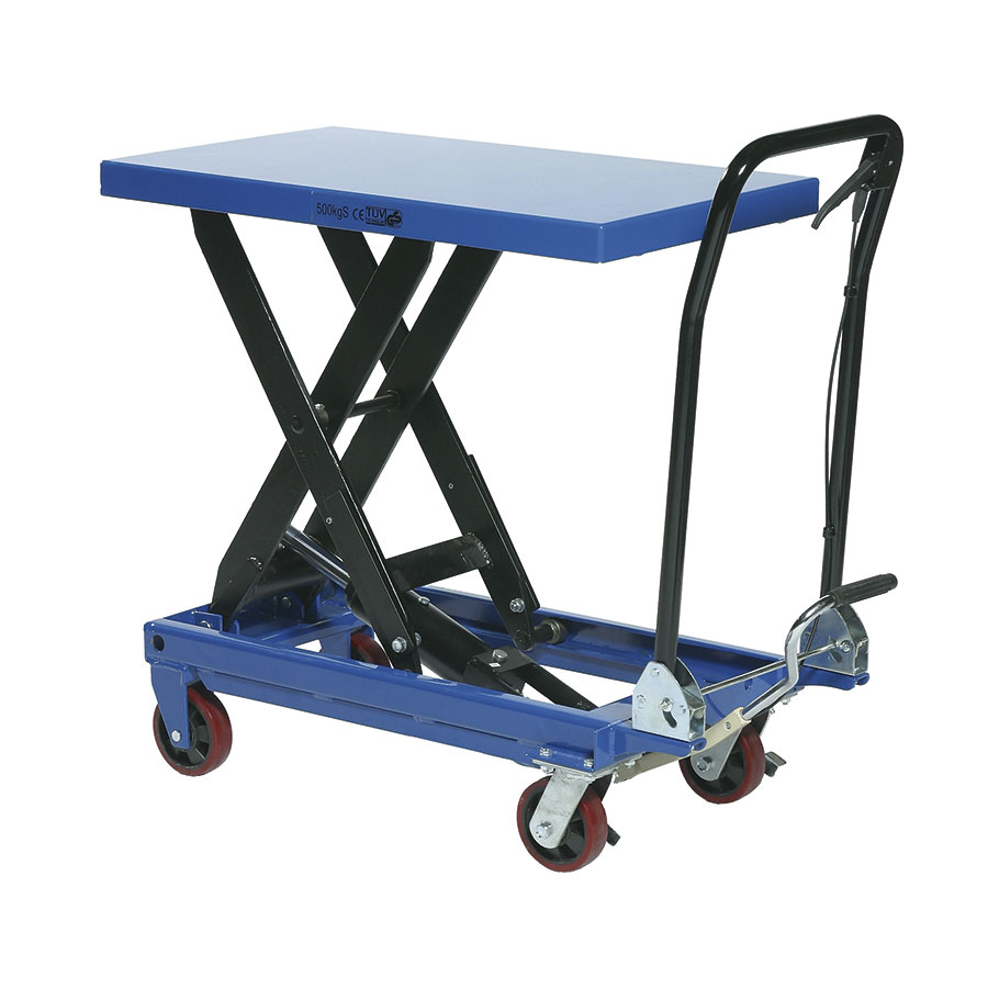 Løftebord - 300 kg platform: 500x850mm.