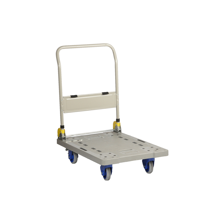 Prestar plast ladvogn sammenklappelig hånd. 150 kg