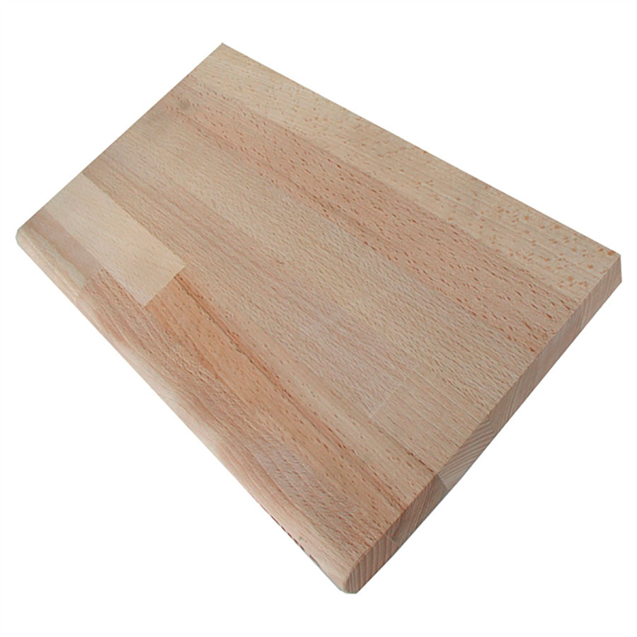 Stavlimet bøgebordplade 2000x800x27 mm.
