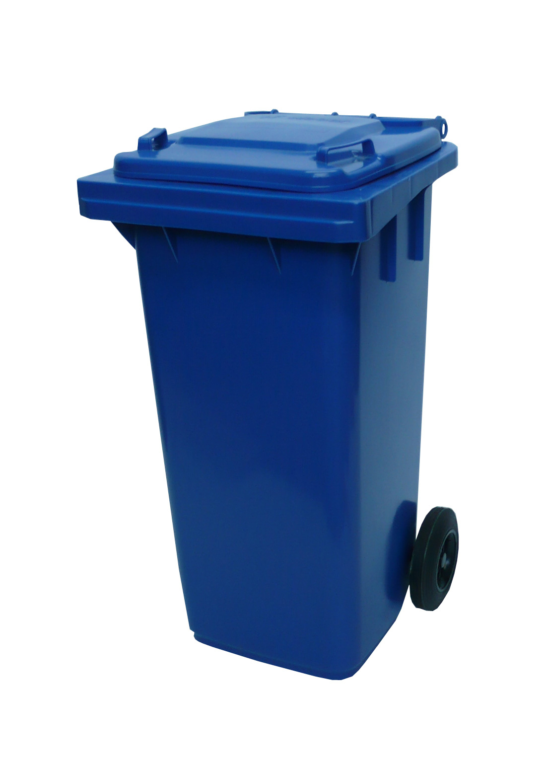 Affaldsbeholder i plast 120 L. Grøn