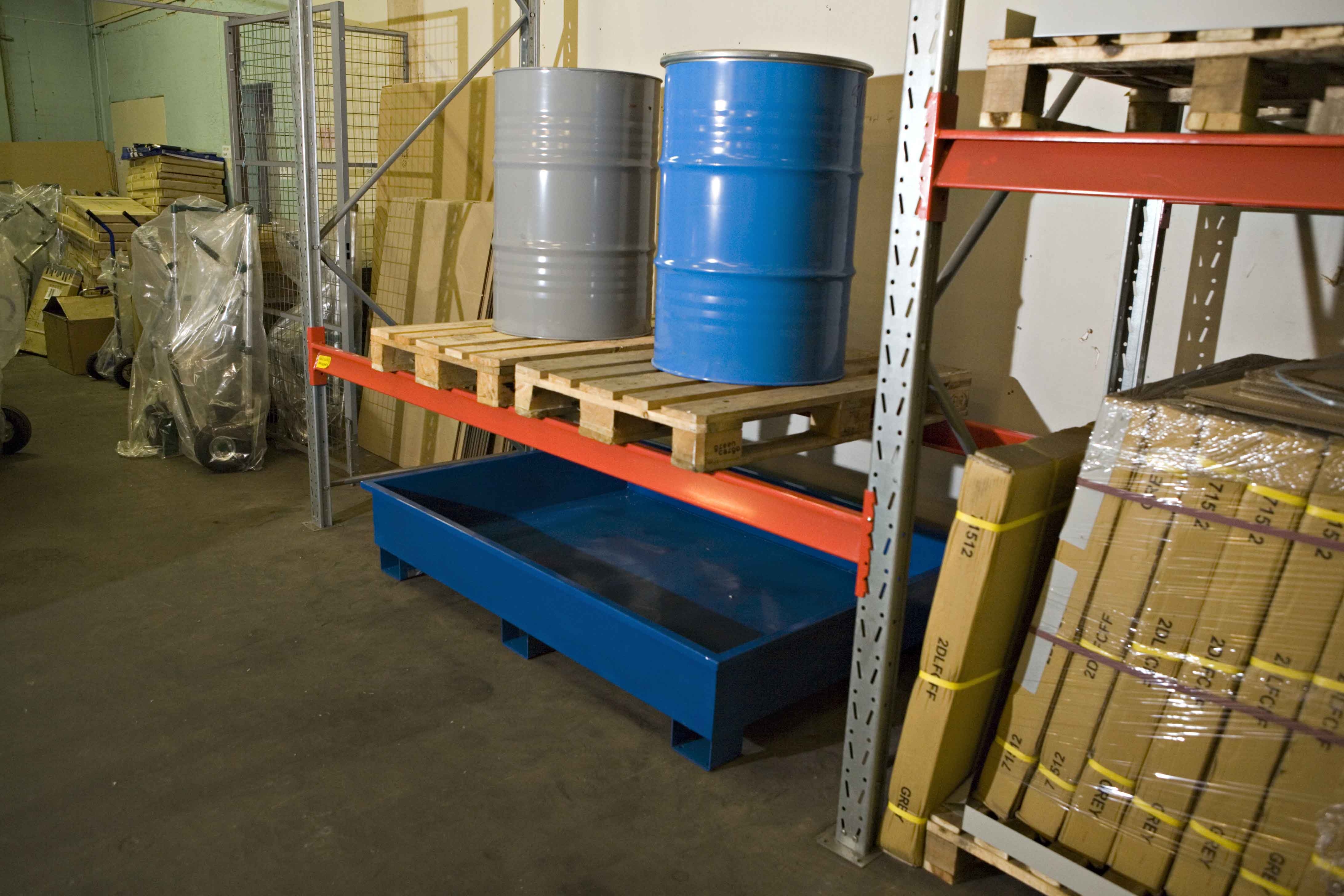 Miljøkar stående til pallereol 1800mm