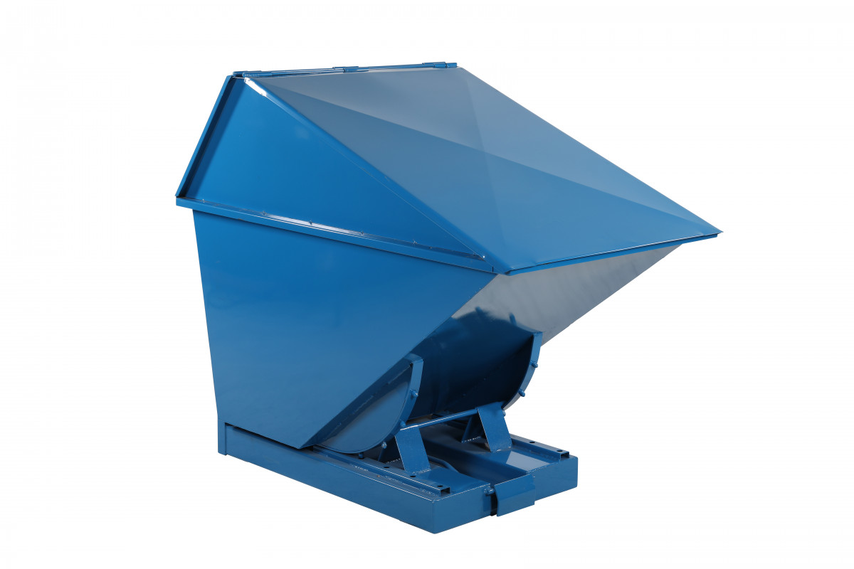Tipcontainer lukket 750 L