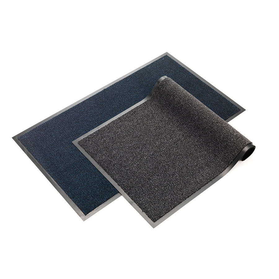 Combi dørmåtte bxl: 0,9m x 20m grafitgrå