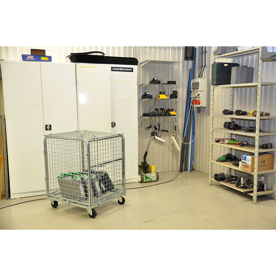 Sikkerhedsbur med 4 sider lav model