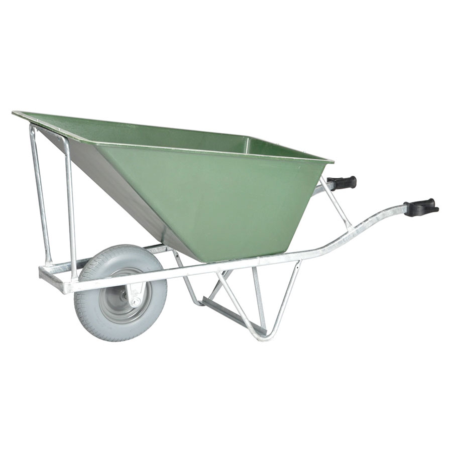 Trillebør Grøn Polyester Tray Kap 160L, Punkterfri