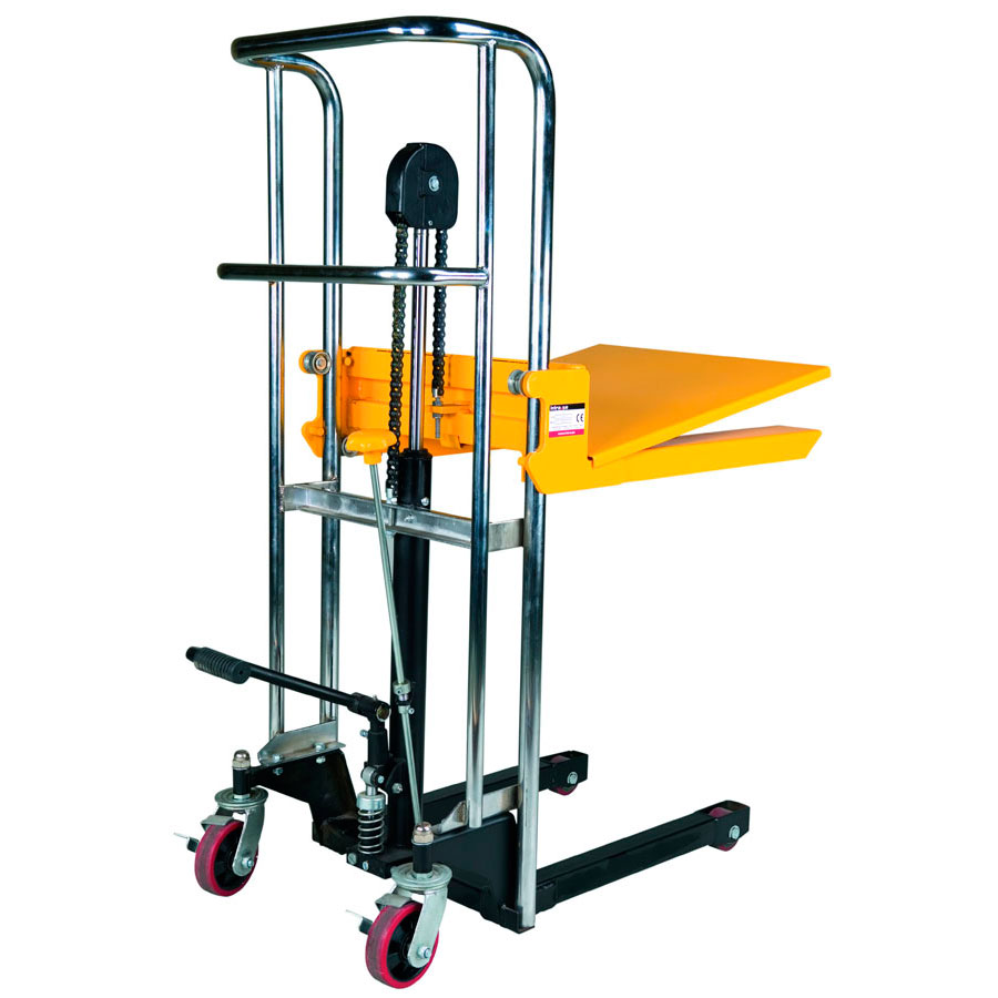 Halvpalle stabler med fodpedal løftehøjde 1500 mm