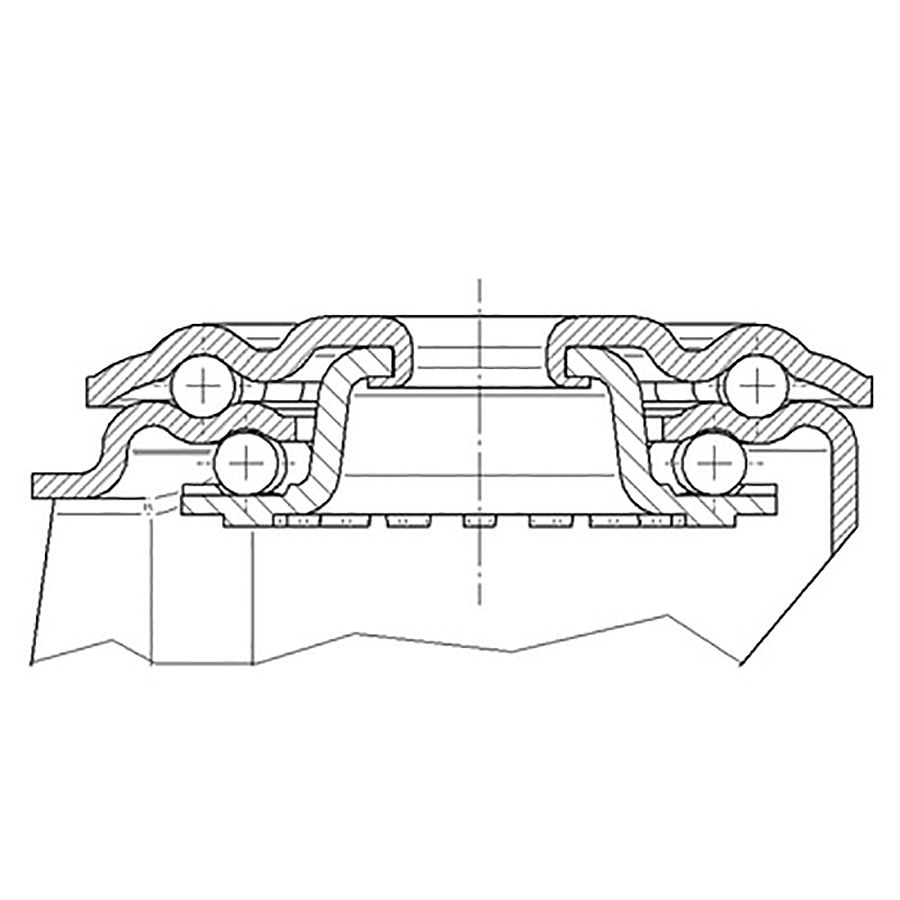 TENTE hjul 3470 UOH 100 P30 - 13,0 FAD