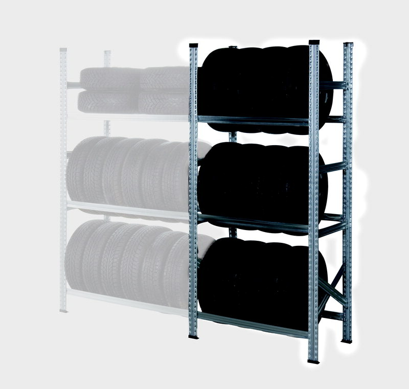Dækreol, 3 dæklag, 1972x320/1200-3