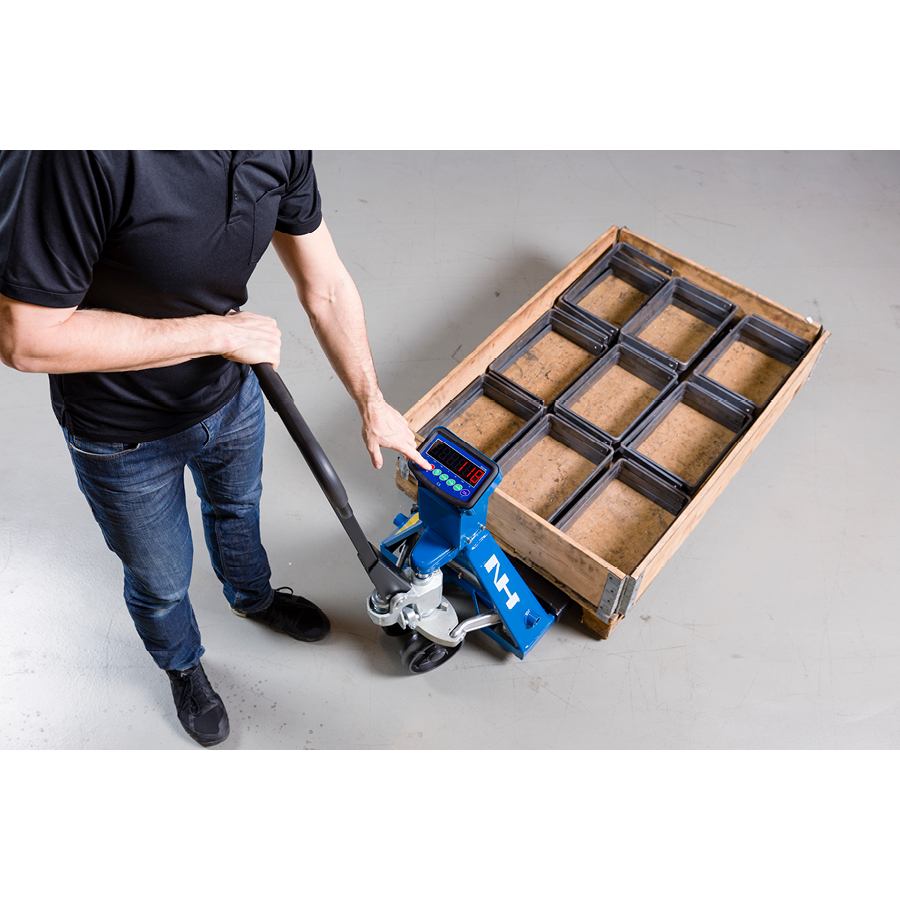 Palleløfter med vægt 0-2000kg