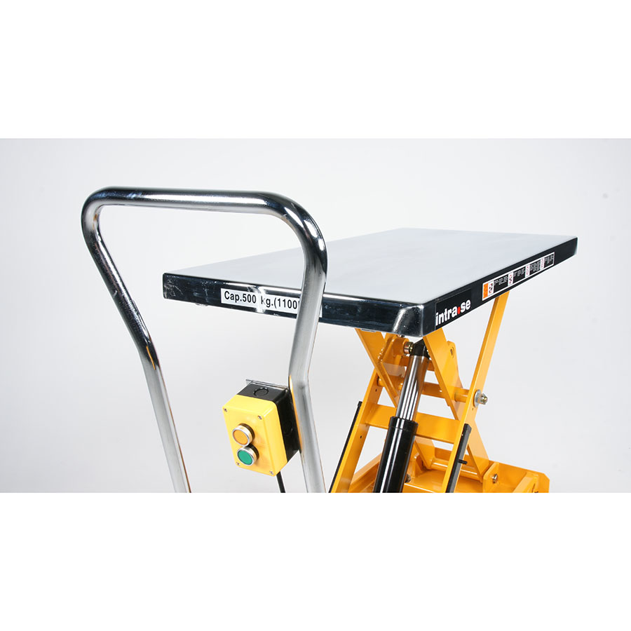 Løftebordsvogn 500 kg elektrisk 1010 x 520 mm