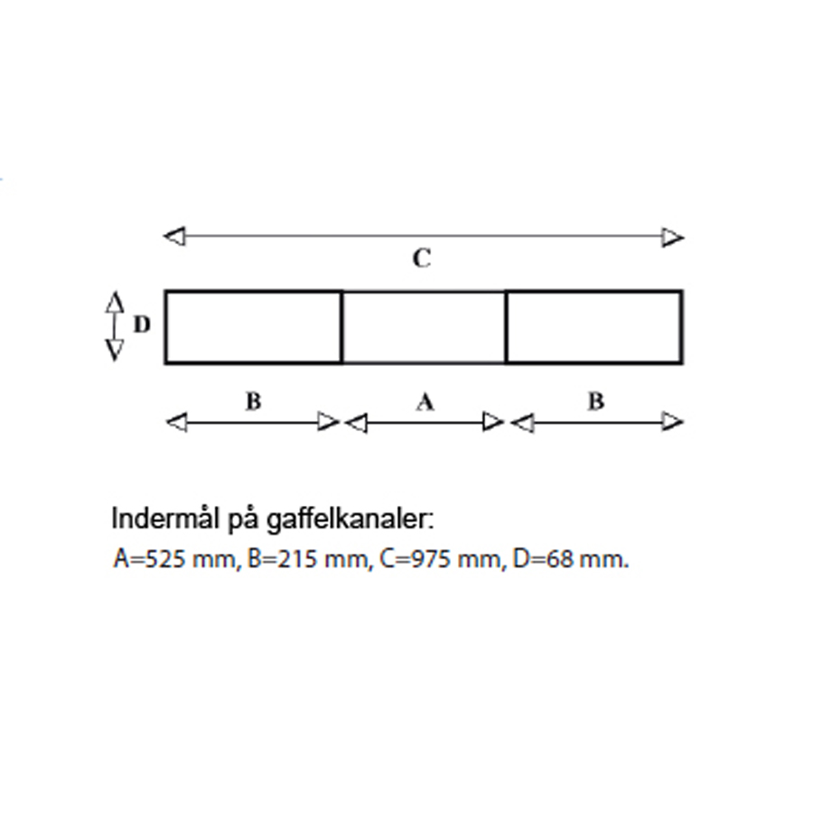 Truckskovl med tip 1500 Liter LxBxH:165x200x79cm.