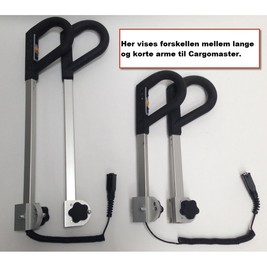 Ekstra lange arme til C141 / C171: 18cm. (1 sæt)