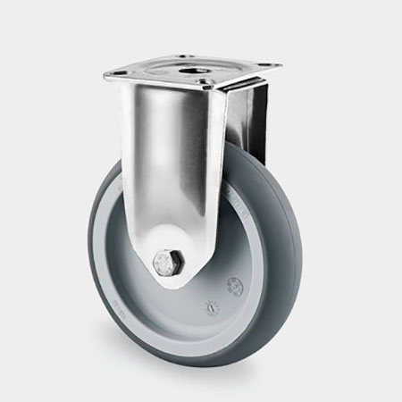 TENTE Hjul 7478 PJO 125 P50 RUSTFRI