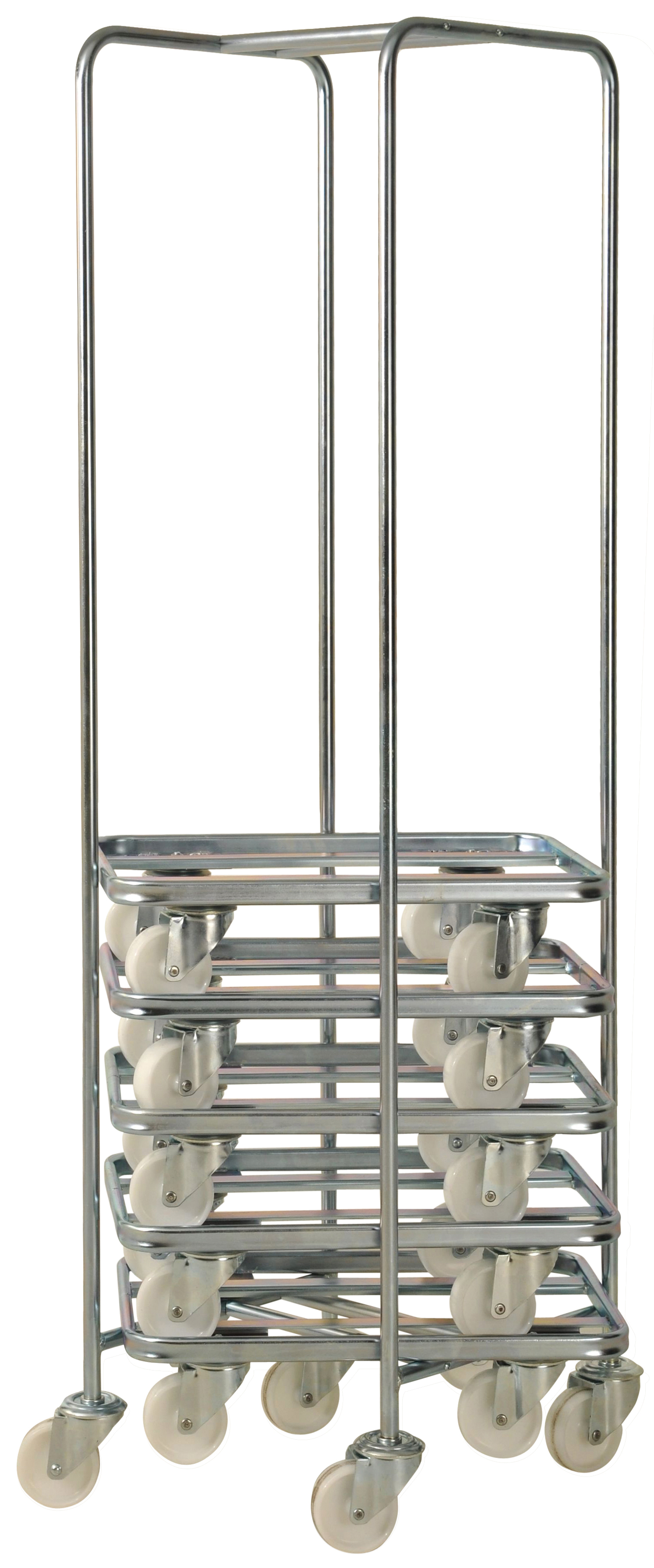 Trallestativ for 10 traller (uden traller)